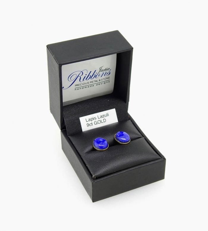 Jackie Ribbons - Lapis Lazuli Earrings